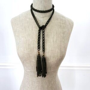 Vintage Heidi Daus for Jim Walters Chain Lariat Necklace – Rare & Versatile!